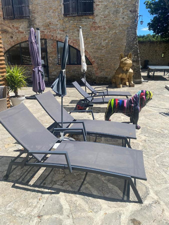 Logis Dans Ancien Relais De Poste Apartment Saint Julien Les Rosiers Екстериор снимка
